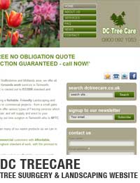 Tree surgery services in Tamworth
